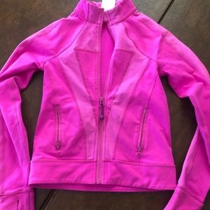 LULULEMON IVIVVA Perfect Your Practice Track Jacket Girls 8